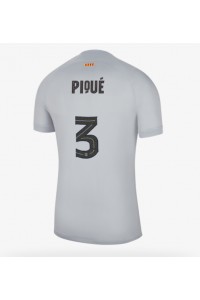 Barcelona Gerard Pique #3 Fotballdrakt Tredje Klær 2022-23 Korte ermer